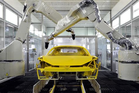 how cars are painted in factory